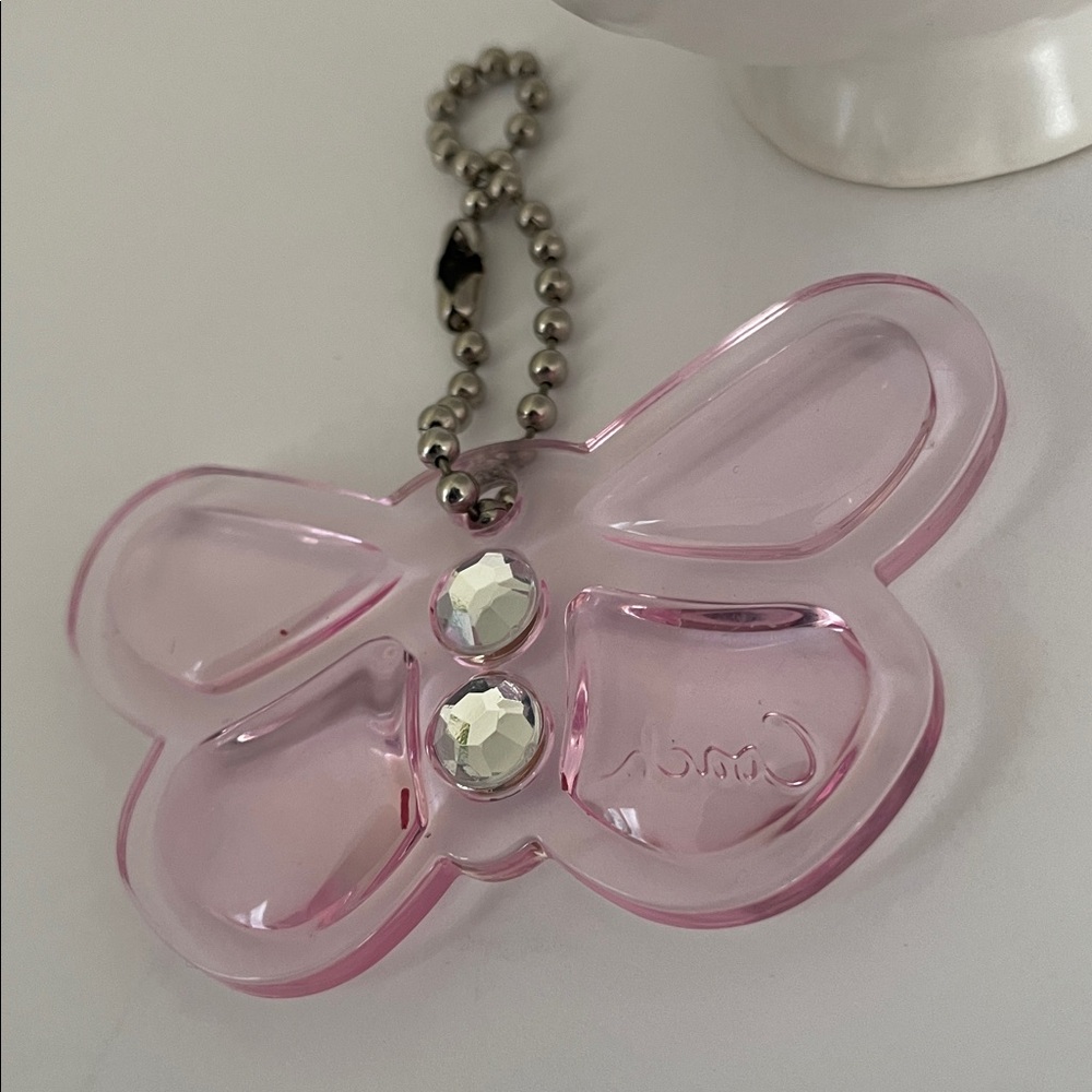 Coach Butterfly Bag Charm Key Fob - Picture 5 of 7